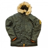Куртка-аляска укороченная Denali Short grey/orange - Куртка-аляска укороченная Denali Short grey/orange