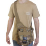 Тактическая однолямочная сумка (камуфляж) - Тактическая однолямочная сумка (камуфляж)