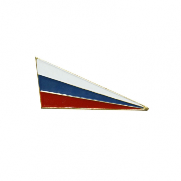 Уголок флаг РФ на берет (неуставной) Материал: металл;
Цвет: золото;
Застежка: кламмер;
Производство: Россия.