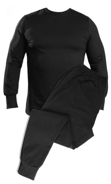 Нательное белье для военнослужащих Материал: футер (ГОСТ 20462-87);Цвет: черный.