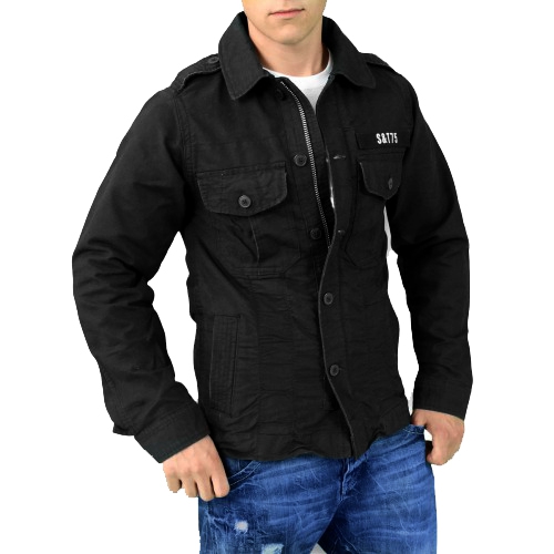 Куртка Surplus Heritage Vintage Black Материал: 100% хлопок;

Цвет: черный;

Производитель: Surplus (Германия).