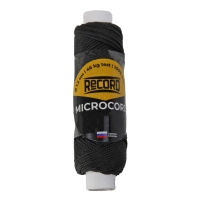 Паракорд микрокорд 1.2 мм (30 м) черный