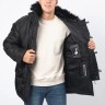 Куртка-аляска мужская черная Denali Black Line - Куртка-аляска мужская черная Denali Black Line