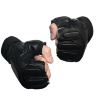Кожаные тактические перчатки беспалые - Кожаные тактические перчатки беспалые