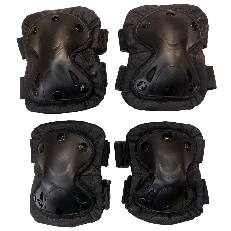 ALLSIX vkp500 черные наколенники