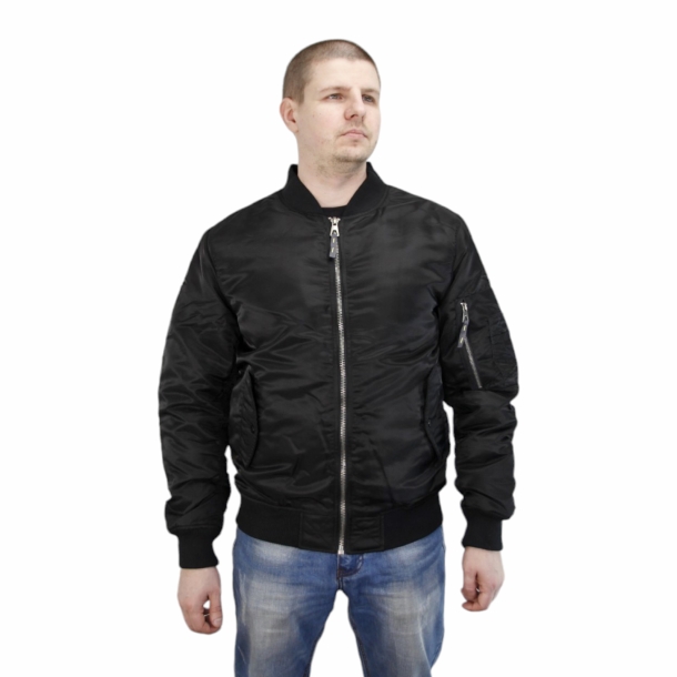 Мужская куртка-бомбер MA-1 Foersverd (black) 