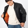Мужская куртка-бомбер MA-1 Foersverd (black) - Мужская куртка-бомбер MA-1 Foersverd (black)