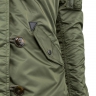Куртка-парка женская Alpha Ind Elyse с натуральным мехом - Куртка-парка женская Alpha Ind Elyse с натуральным мехом