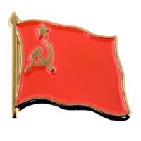 Значок флаг СССР