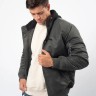 Мужской бомбер с капюшоном MA-1 Foersverd (sage green) - Мужской бомбер с капюшоном MA-1 Foersverd (sage green)