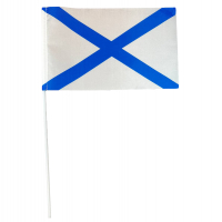 Флажок "Андреевский флаг" на палочке