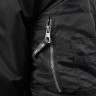 Мужская куртка-бомбер с капюшоном MA-1 Foersverd (black) - Мужская куртка-бомбер с капюшоном MA-1 Foersverd (black)
