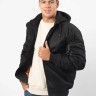 Мужская куртка-бомбер с капюшоном MA-1 Foersverd (black) - Мужская куртка-бомбер с капюшоном MA-1 Foersverd (black)