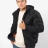 Мужская куртка-бомбер с капюшоном MA-1 Foersverd (black) - Мужская куртка-бомбер с капюшоном MA-1 Foersverd (black)