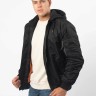 Мужская куртка-бомбер с капюшоном MA-1 Foersverd (black) - Мужская куртка-бомбер с капюшоном MA-1 Foersverd (black)