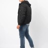 Мужская куртка-бомбер с капюшоном MA-1 Foersverd (black) - Мужская куртка-бомбер с капюшоном MA-1 Foersverd (black)
