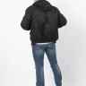 Мужская куртка-бомбер с капюшоном MA-1 Foersverd (black) - Мужская куртка-бомбер с капюшоном MA-1 Foersverd (black)