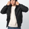 Мужская куртка-бомбер с капюшоном MA-1 Foersverd (black) - Мужская куртка-бомбер с капюшоном MA-1 Foersverd (black)