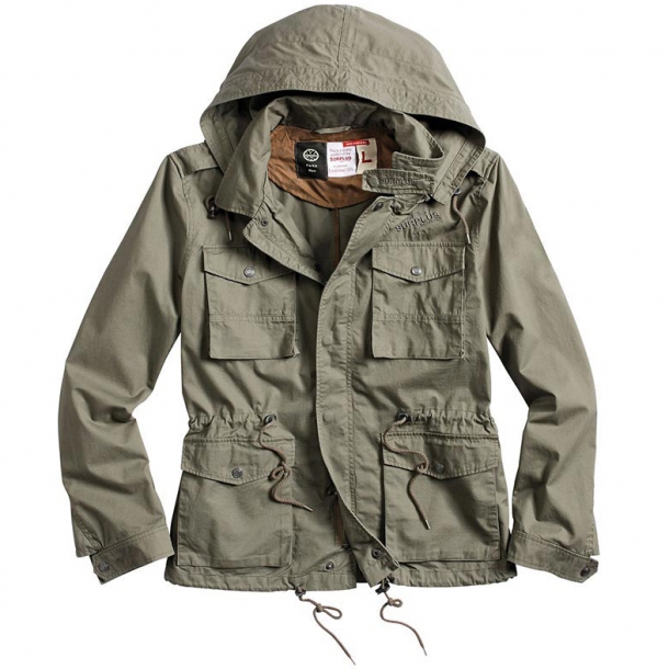 Мужская куртка Surplus Vintage Parka Olive Материал верха: 100% хлопок;Цвет: олива;
Размеры: S-2XL;Производитель: Surplus (Германия).