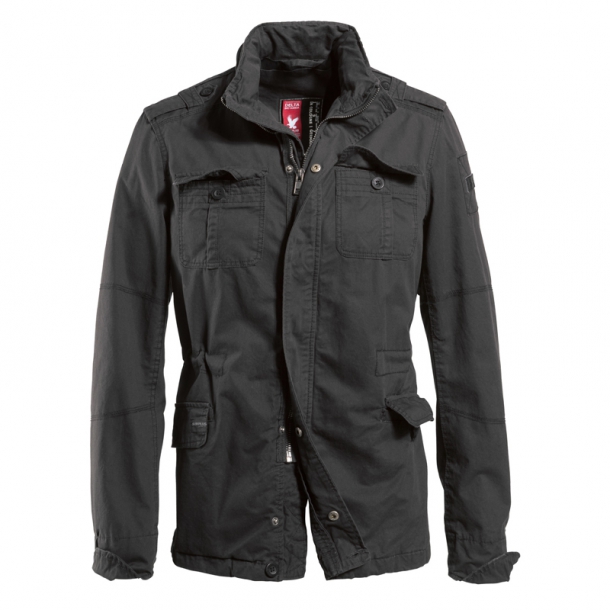 Мужская куртка Surplus Delta Britania Black Материал верха: 100% хлопок с водоотталкивающей пропиткой;

Материал подкладки: 100% полиэстер;

Цвет: черный;

Производитель: Surplus (Германия).