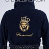 Махровый халат с капюшоном с вышивкой "Ростислав" - Махровый халат с капюшоном с вышивкой "Ростислав"