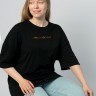 Футболка оверсайз "сучка, но красивая" - Футболка оверсайз "сучка, но красивая"