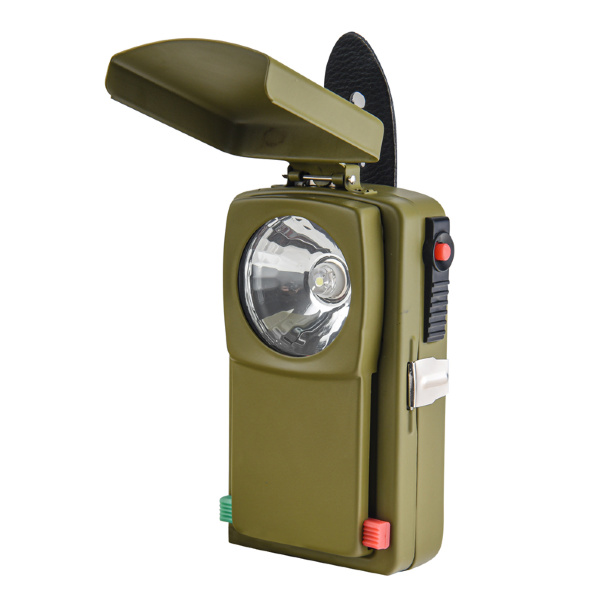 Классический армейский сигнальный фонарь со светофильтрами 