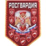Вымпел в машину "Росгвардия" 15х10 см - Вымпел в машину "Росгвардия" 15х10 см