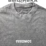 Футболка с вышивкой "feelings" - Футболка с вышивкой "feelings"