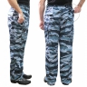 Камуфляжные мужские брюки с боковыми карманами - Камуфляжные мужские брюки с боковыми карманами