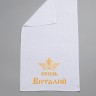 Полотенце махровое "князь Виталий" 40х70 см белое - Полотенце махровое "князь Виталий" 40х70 см белое