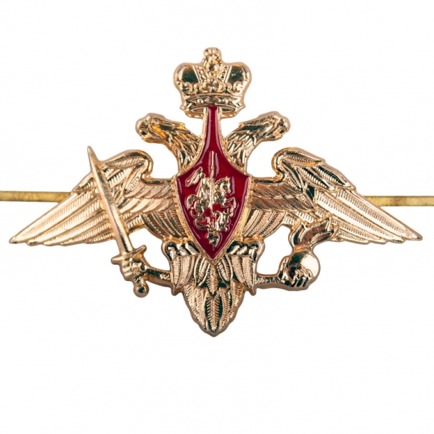 Эмблема на тулью фуражки Сухопутные войска (нового образца) 