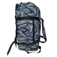 Баул-сумка-рюкзак многофункциональный (серый подлесок) 60 л