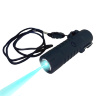 Тактический водонепроницаемый LED-фонарь с зажигалкой (черный) - Тактический водонепроницаемый LED-фонарь с зажигалкой (черный)