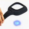 Лупа 60х3 с подсветкой LED+UV - Лупа 60х3 с подсветкой LED+UV