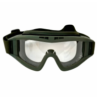 Тактические очки вентилируемые с поликарбонатными линзами (олива)