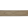 Ремень поясной офицерский латунная пряжка (черный) - Ремень поясной офицерский латунная пряжка (черный)