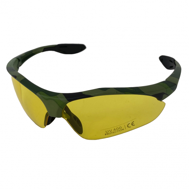 Стрелковые очки с защитой UV 400 (желтые) 