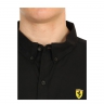Мужская рубашка Ferrari с длинным рукавом (черная) - Мужская рубашка Ferrari с длинным рукавом (черная)