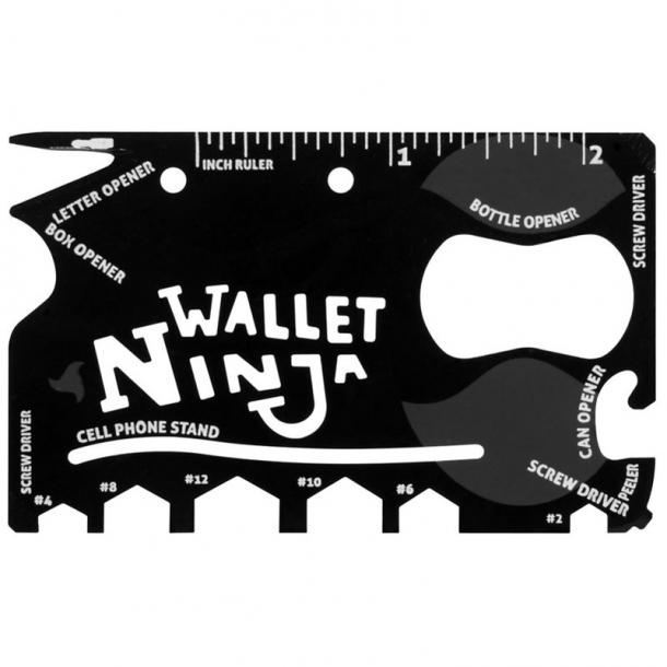 Мультитул Wallet Ninja (18 в 1) 