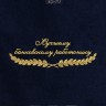 Полотенце "лучшему банковскому работнику" 40х70см синее - Полотенце "лучшему банковскому работнику" 40х70см синее