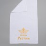 Полотенце махровое "князь Рустам" 40х70 см белое - Полотенце махровое "князь Рустам" 40х70 см белое