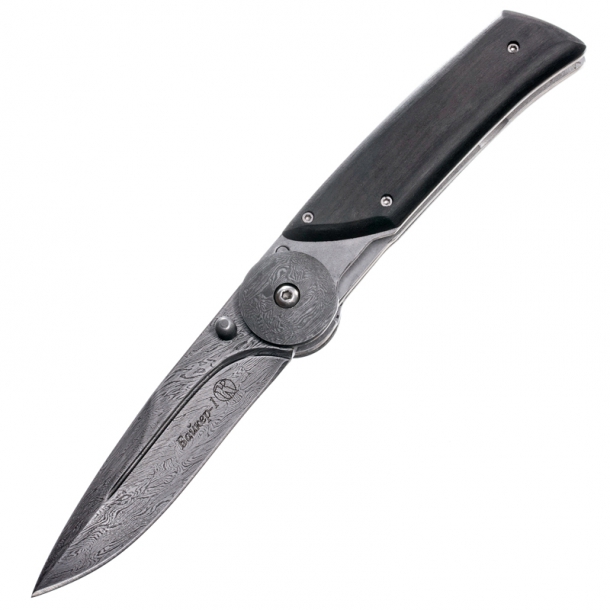 Нож Байкер-1 Кизляр (дамаск, граб)  