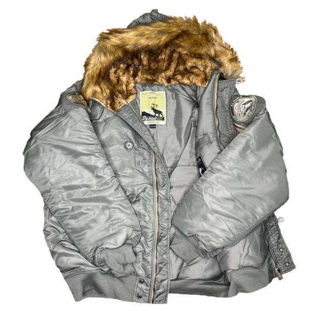 Куртка мужская зимняя укороченная N2B Military (Olive) 