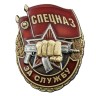 Знак "За службу в Спецназе" - Знак "За службу в Спецназе"