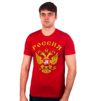 Футболка Россия с гербом