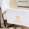Полотенце махровое "князь Степан" 70х140 см белое - Полотенце махровое "князь Степан" 70х140 см белое