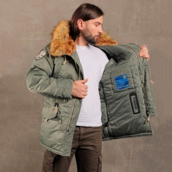 Куртка аляска Denali Husky N-3B Military Olive
