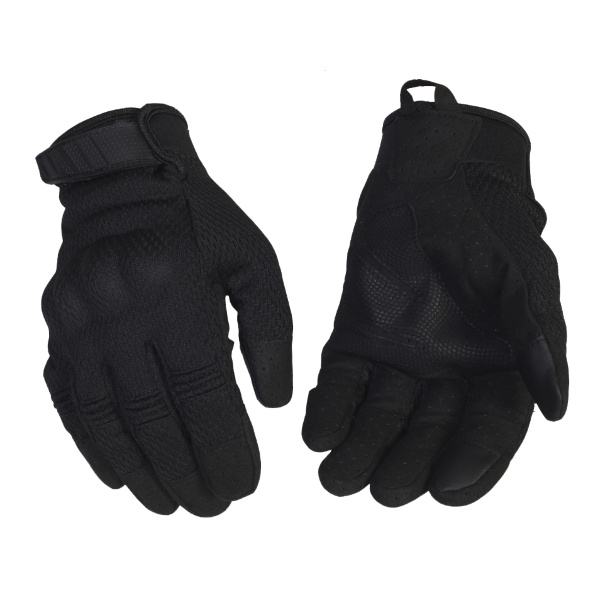 Тактические защитные перчатки (черные) 