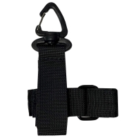 Туристический держатель для перчаток и паракордовых шнуров (черный)